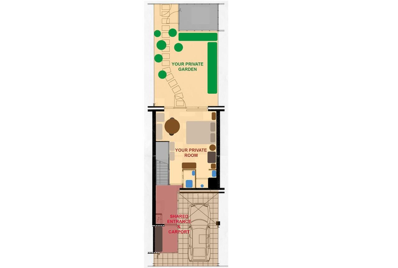 Private Studio With Free Car Parking Амстердам Екстер'єр фото